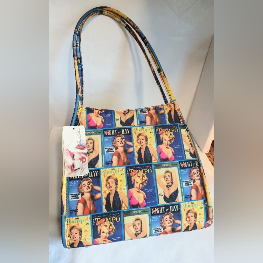 Vtg Bernard Of Hollywood Marilyn Monroe handbag Y2K